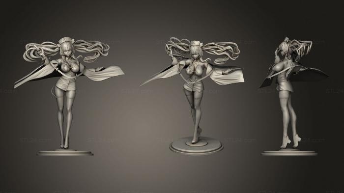 Figurines of girls (Perseus, STKGL_1292) 3D models for cnc